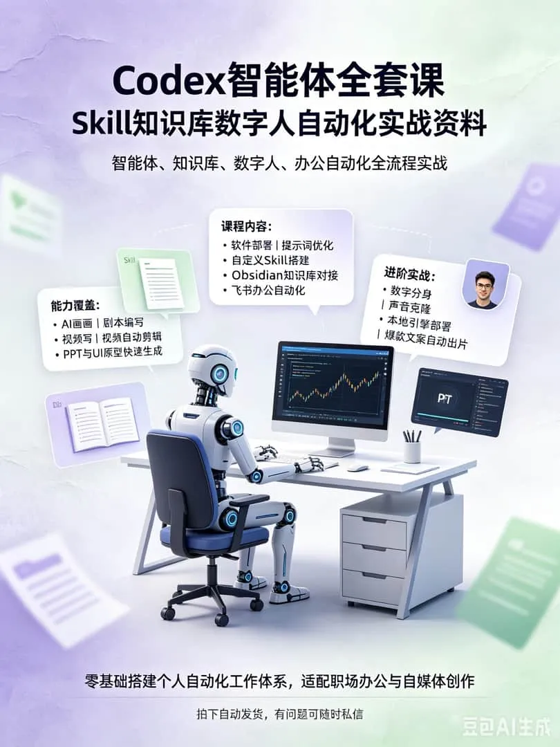 Codex智能体实战教程-木木暖资源站