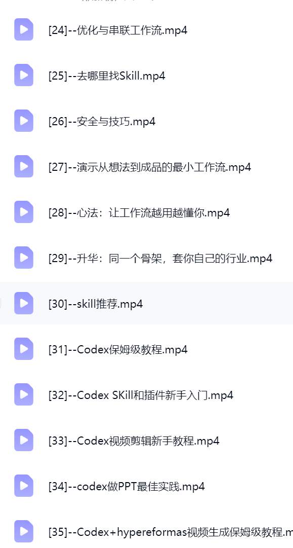 Codex +obsidian零基础 AI 自动化视频教程，
