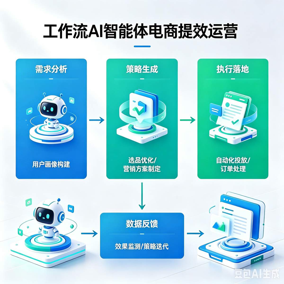 电商工作流 AI 智能体搭建电商提效运营教程
