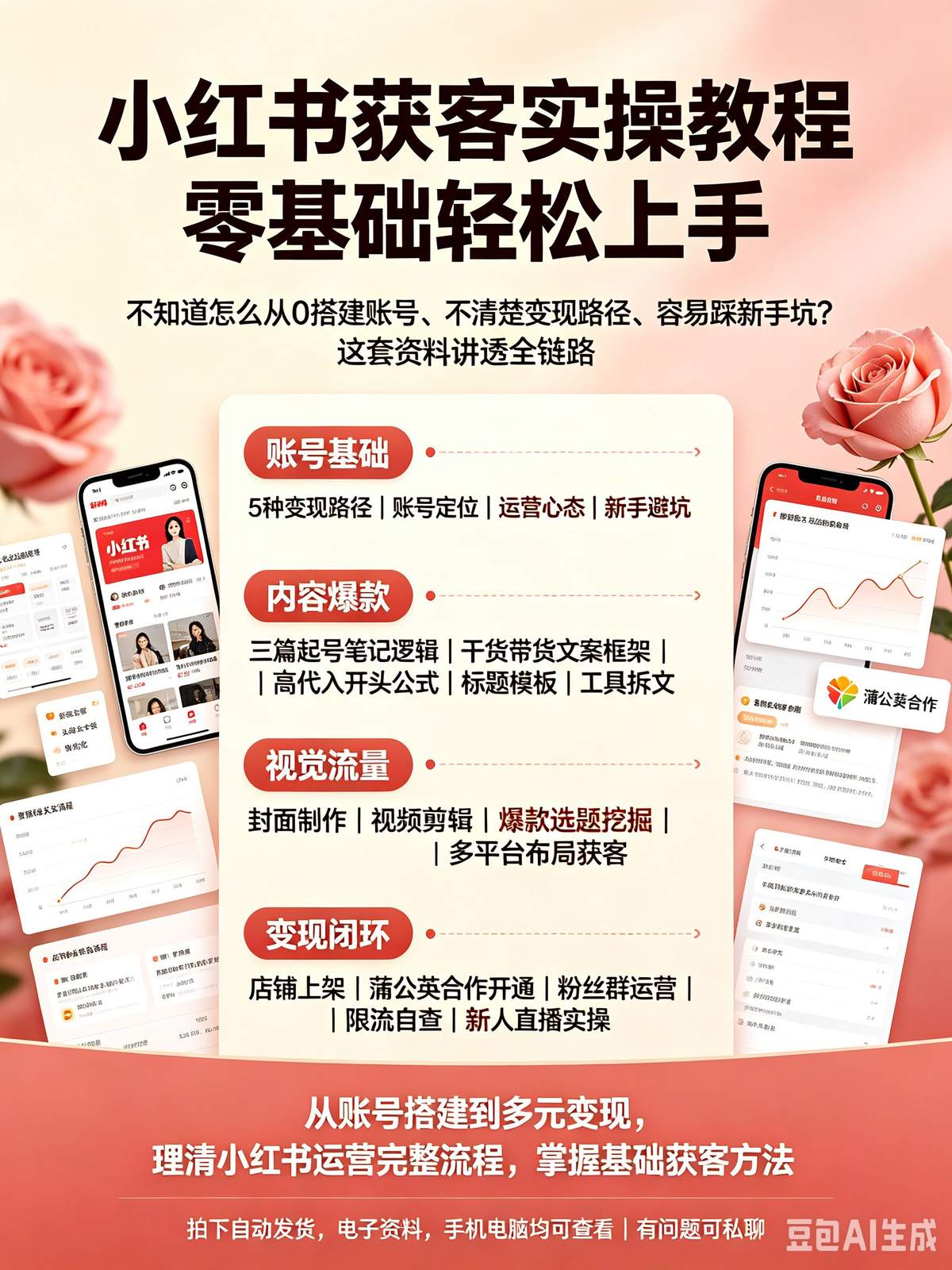 零基础小红书获客教程