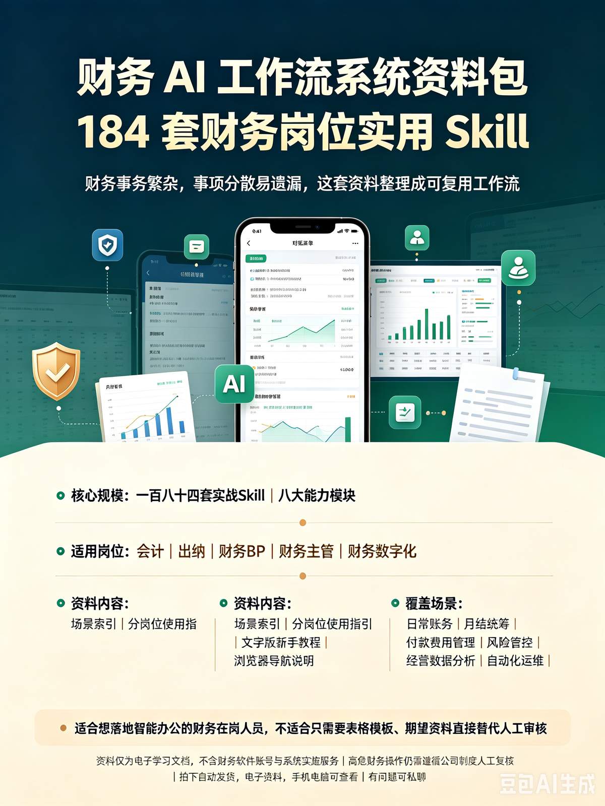 财务AI工作流184套Skill