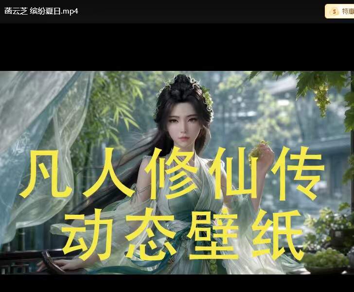 凡人动态壁纸,本人收集的凡人动态壁纸,4K精美收藏般品质,有