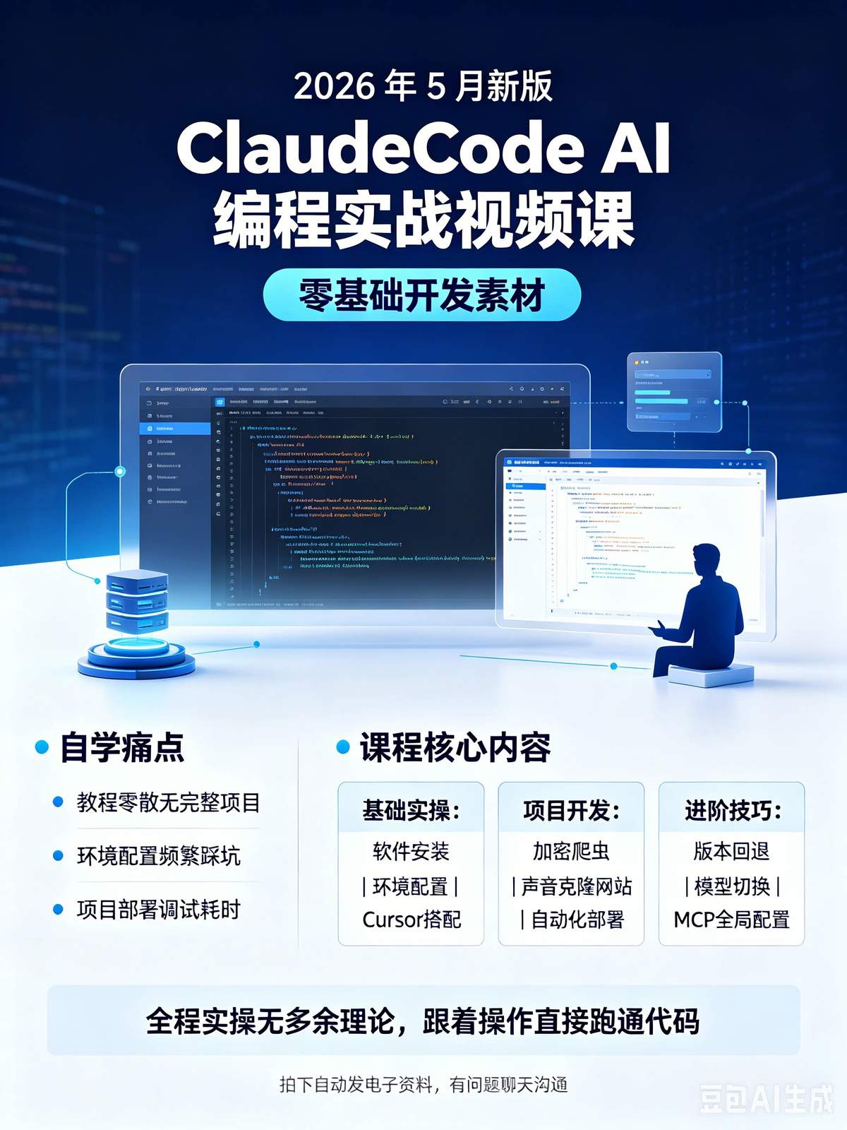 2026最新ClaudeCode AI编程视频课程教程 - 详细介绍与使用教程